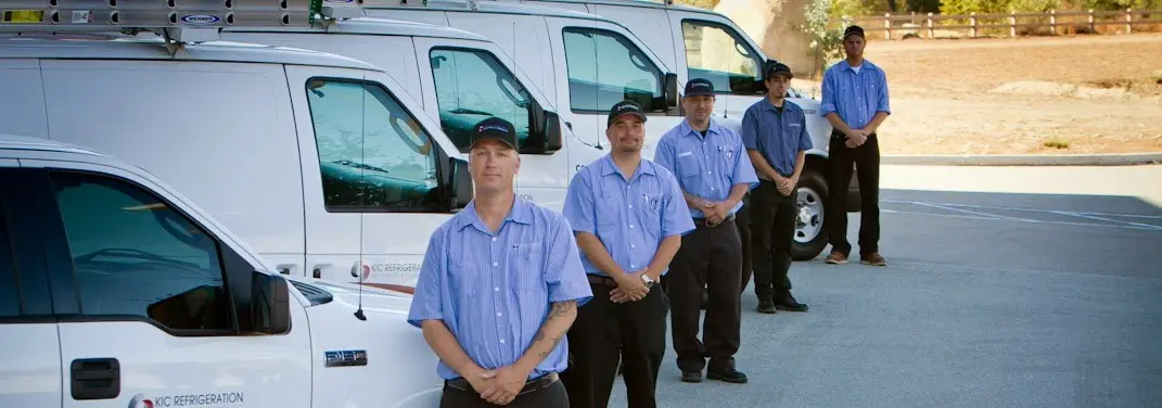 KIC Refrigeration crew ready for Mini Split Repair jobs across Williamsburg